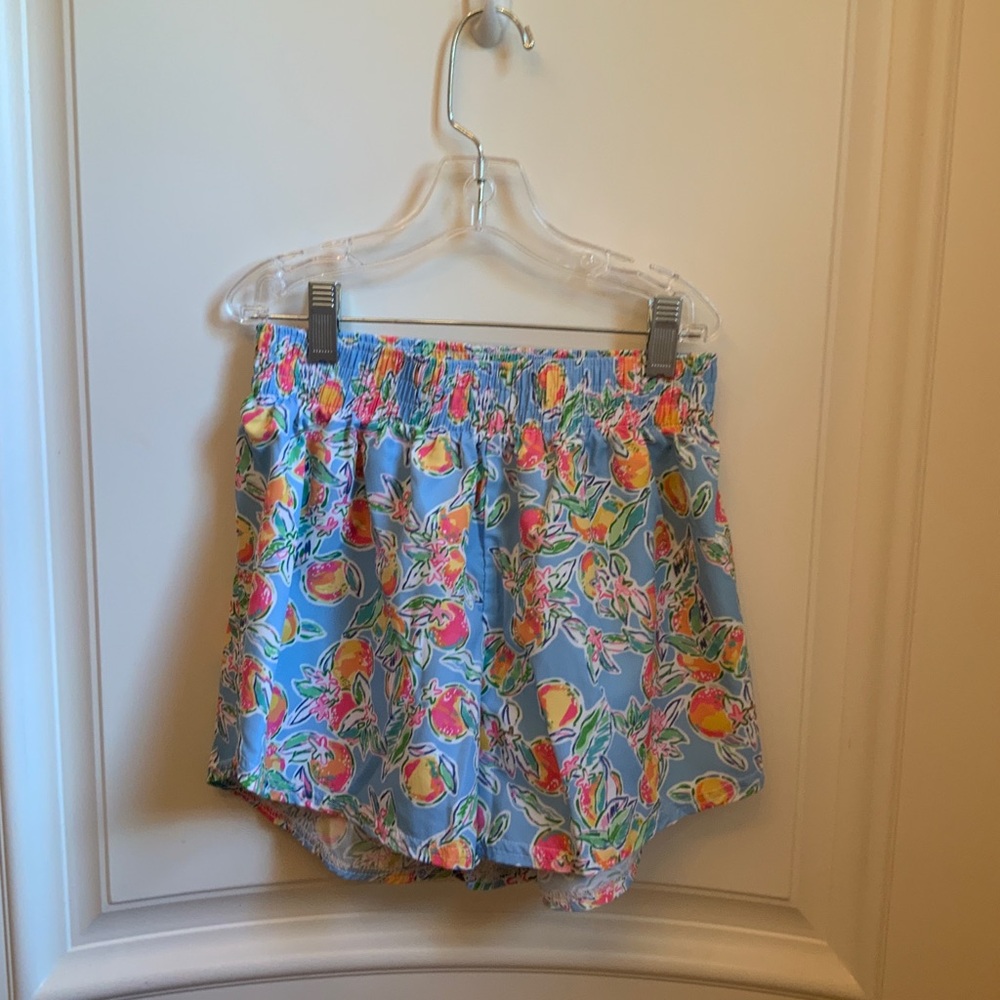 NWOT AZARHIA SWEATPROOF SHORTS LEMON PATTERN